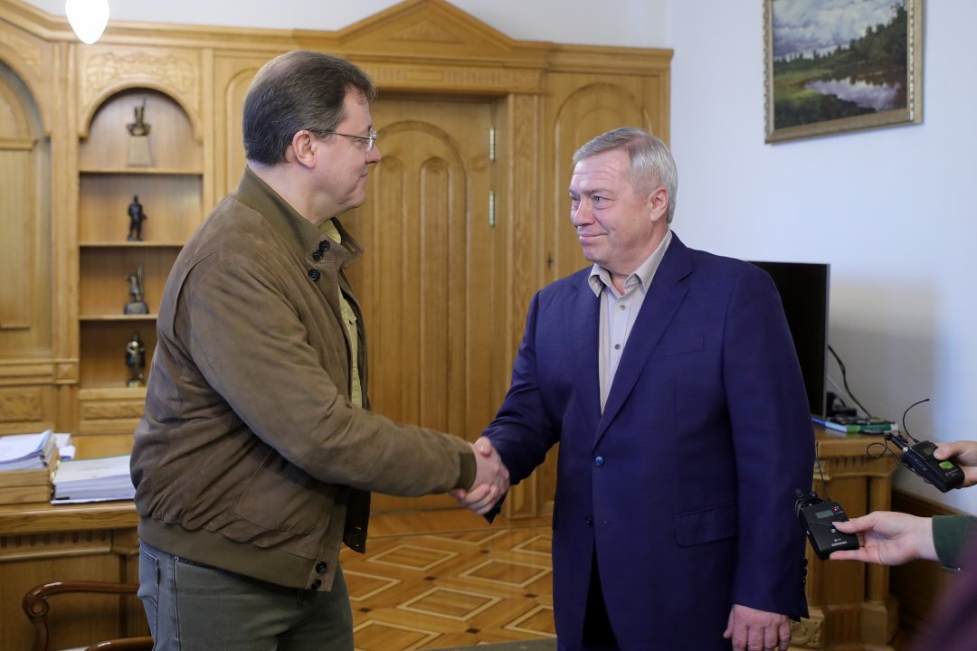 Василий Голубев встретился с губернатором Самарской области